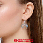 Серьги из серебра 925 пробы 33015628 — Красная Пресня