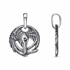Подвеска из серебра 925 пробы 53016006 — Красная Пресня