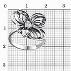 Кольцо из серебра 925 пробы 23815012 — Красная Пресня