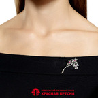 Брошь из серебра 925 пробы 13814898Пл8 — Красная Пресня
