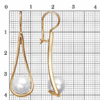 Серьги из серебра 925 пробы 33615145 — Красная Пресня