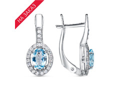 Серьги из серебра 925 пробы 33111188ДТг — Красная Пресня