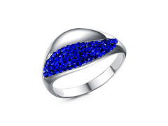 Кольцо из серебра 925 пробы 23614680Д4 — Красная Пресня