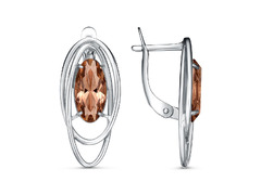 Серьги из серебра 925 пробы 33616528Д16 — Красная Пресня