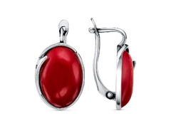Серьги из серебра 925 пробы 33313024Кр — Красная Пресня