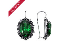 Серьги из серебра 925 пробы 338958-7 — Красная Пресня