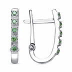 Серьги из серебра 925 пробы 33815928Д7 — Красная Пресня