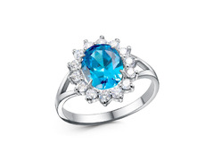 Кольцо из серебра 925 пробы 23817180Д3 — Красная Пресня