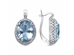 Серьги из серебра 925 пробы 3317612ДКвг — Красная Пресня