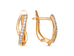 Серьги из серебра 925 пробы 33815059Д — Красная Пресня