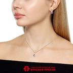 Подвеска из серебра 925 пробы 53116200ДАм — Красная Пресня