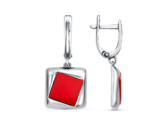 Серьги из серебра 925 пробы 33317448Кр — Красная Пресня