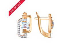 Серьги из серебра 925 пробы 33114021ДТг — Красная Пресня
