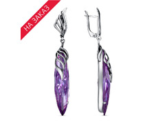 Серьги из серебра 925 пробы 3381601-6 — Красная Пресня