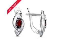 Серьги из серебра 925 пробы 33114298ДГр — Красная Пресня