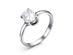 Кольцо из серебра 925 пробы 23813772 — Красная Пресня