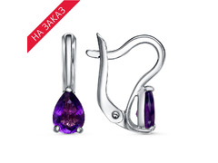 Серьги из серебра 925 пробы 33114950ПлАм — Красная Пресня