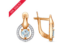Серьги из серебра 925 пробы 33113837ДТг — Красная Пресня