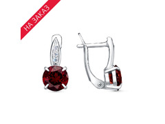 Серьги из серебра 925 пробы 33110162ДГр — Красная Пресня