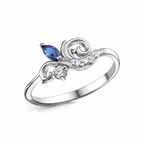 Кольцо из серебра 925 пробы 23816612Д4 — Красная Пресня