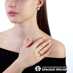 Кольцо из серебра 925 пробы 23313389Д — Красная Пресня