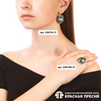 Серьги из серебра 925 пробы 338958-15 — Красная Пресня