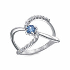 Кольцо из серебра 925 пробы 23816076Пл3 — Красная Пресня