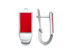 Серьги из серебра 925 пробы 33317122ДКр — Красная Пресня