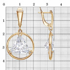 Серьги из серебра 925 пробы 33814983 — Красная Пресня