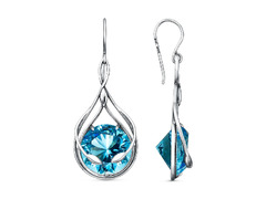 Серьги из серебра 925 пробы 33617052-3 — Красная Пресня