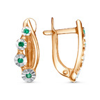 Серьги из серебра 925 пробы 33814183-7 — Красная Пресня