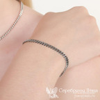 Браслет из серебра 925 пробы БПГ12 — Красная Пресня