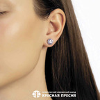 Серьги из серебра 925 пробы 3385015Д6 — Красная Пресня