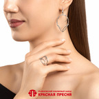 Серьги из серебра 925 пробы 33017140 — Красная Пресня