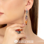 Серьги из серебра 925 пробы 3381601-11 — Красная Пресня