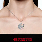 Подвеска из серебра 925 пробы 53016104 — Красная Пресня