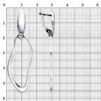 Серьги из серебра 925 пробы 33813900 — Красная Пресня