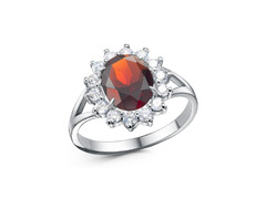 Кольцо из серебра 925 пробы 23817180Д18 — Красная Пресня