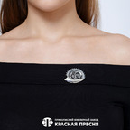 Брошь из серебра 925 пробы 13015674 — Красная Пресня