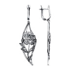 Серьги из серебра 925 пробы 33015636 — Красная Пресня