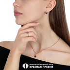 Серьги из серебра 925 пробы 33814949Д16 — Красная Пресня