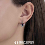 Серьги из серебра 925 пробы 33113837ДАм — Красная Пресня