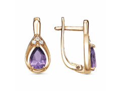 Серьги из серебра 925 пробы 33116201Ам — Красная Пресня