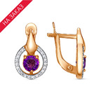 Серьги из серебра 925 пробы 33113837ДАм — Красная Пресня