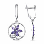 Серьги из серебра 925 пробы 33816014Пл6 — Красная Пресня