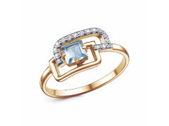 Кольцо из серебра 925 пробы 23114021ДТг — Красная Пресня
