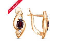 Серьги из серебра 925 пробы 33114299ДГр — Красная Пресня