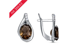Серьги из серебра 925 пробы 33112752ДТр — Красная Пресня