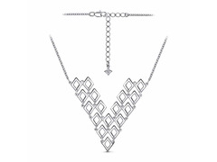 Колье из серебра 925 пробы 43015190Пл — Красная Пресня