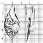 Серьги из серебра 925 пробы 33312926 — Красная Пресня